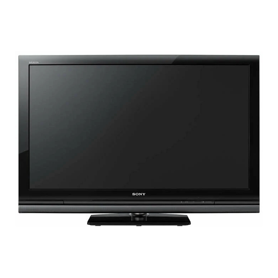 Sony Bravia KDL-52V4000 Manual De Instrucciones