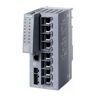 Siemens SIMATIC NET SCALANCE XB-200 Manual De Configuración