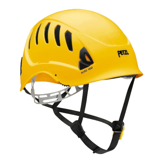 Petzl Alveo Vent Manual De Instrucciones