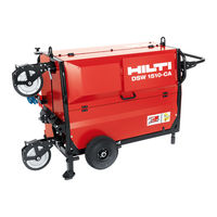 Hilti DSW 1510-CA Manual De Instrucciones