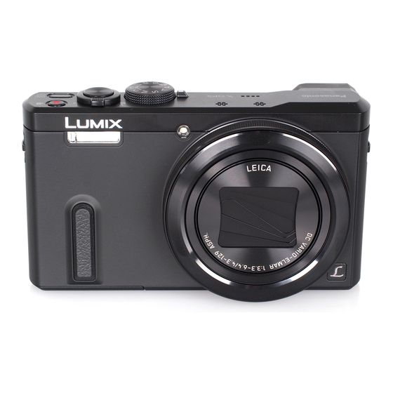 Panasonic Lumix DMC-TZ60 Manuales