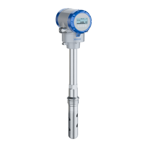 KROHNE OPTIFLEX 7200 Inicio Rápido
