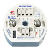 Emerson Rosemount 644H Guia De Inicio Rapido