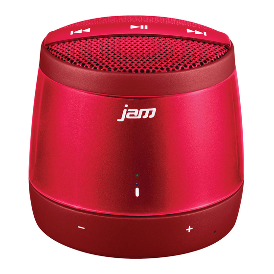 Jam TOUCH HX-P550 Guía Del Usuario E Información De Garantía