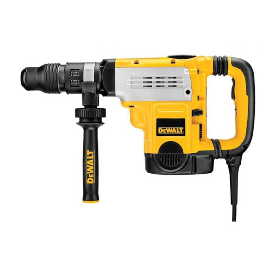 DeWalt D25713 Manual De Instrucciones