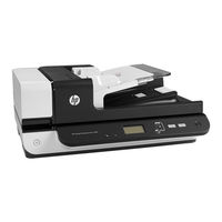 HP Scanjet Enterprise Flow 7500 Serie Guia Del Usuario