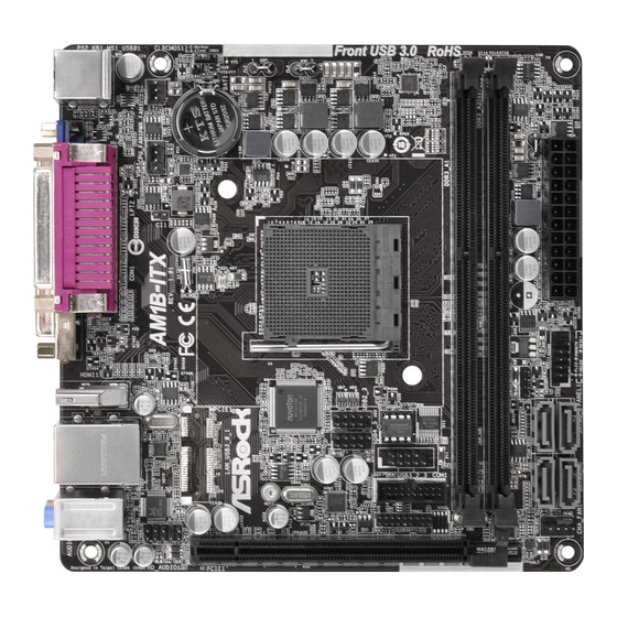ASROCK AM1B-ITX Manual De Instrucciones