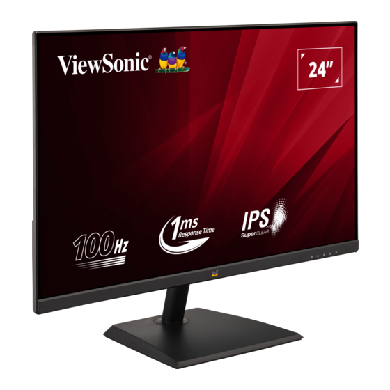 ViewSonic VA2436-H Guia Del Usuario