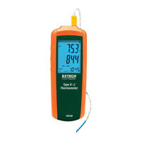 Extech Instruments TM100 Manual Del Usuario