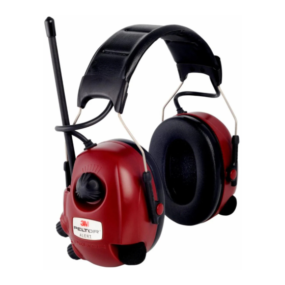 Peltor ALERT M2RX7 Serie Manual De Instrucciones