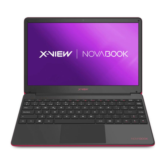 X-View Novabook Guía Rápida