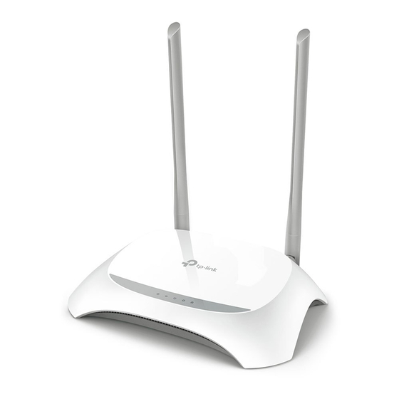 TP-Link TL-WR850N Manual De Usuario