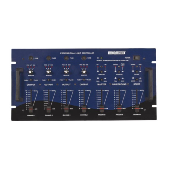 HQ-Power VDLC4000 Manuales