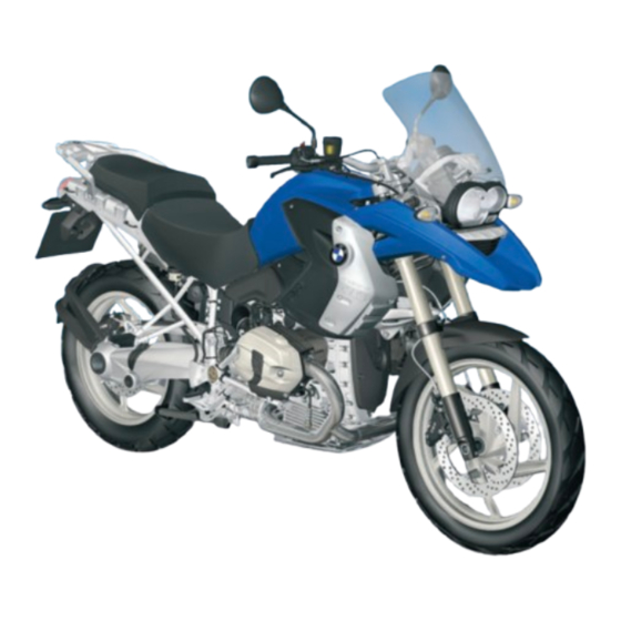 BMW Motorrad R 1200 GS Manual De Instrucciones