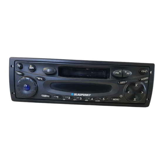 Blaupunkt Augsburg C30 Instrucciones De Instalación