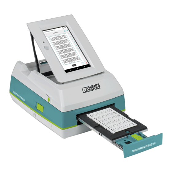 Phoenix Contact THERMOMARK PRIME 2.0 Serie Manual Del Usuario