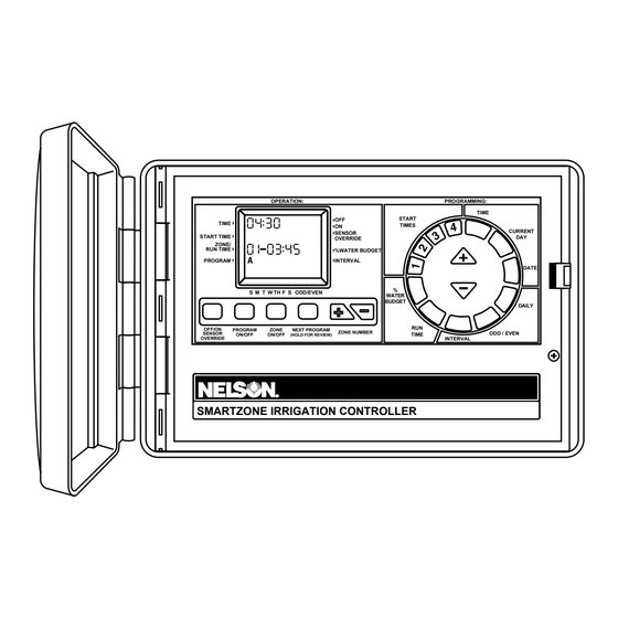 Nelson SMARTZONE Manual De Instrucoes