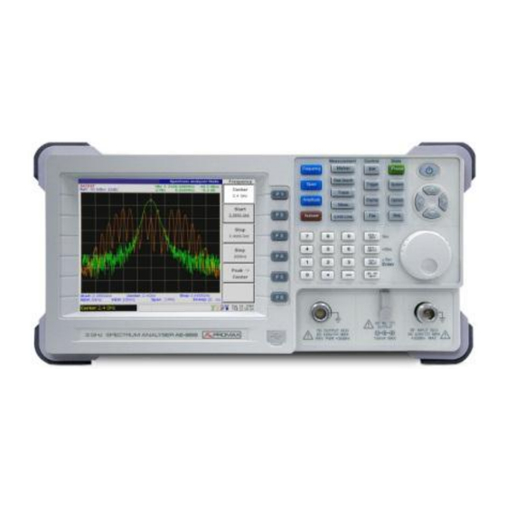 Instek GSP-830 Manual Del Usuario