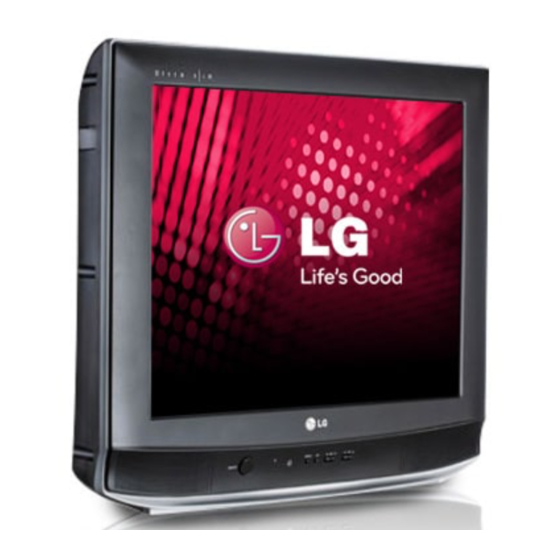 LG 21FJ8AG Manual De Servicio