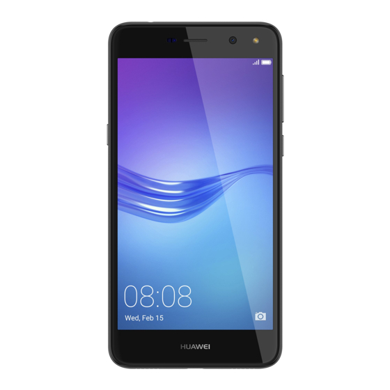 Huawei Y6 2017 Guia De Inicio Rapido