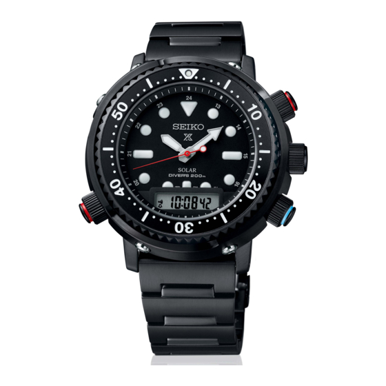 Seiko H855 Manual De Instrucciones