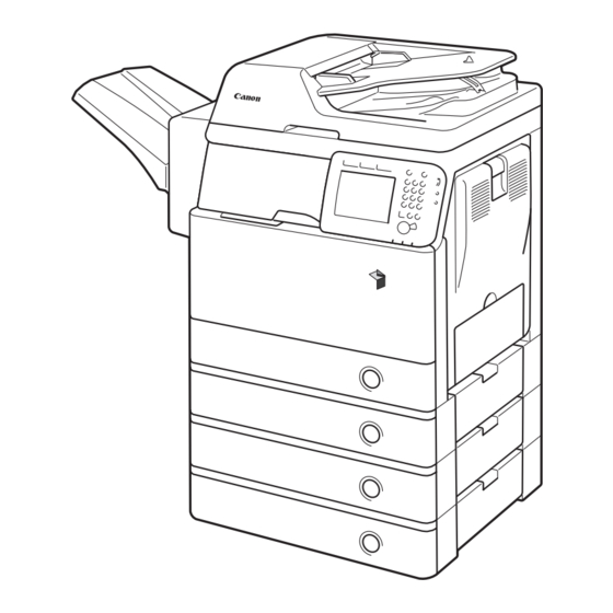 Canon imageRUNNER 1750i Guía De Instrucciones