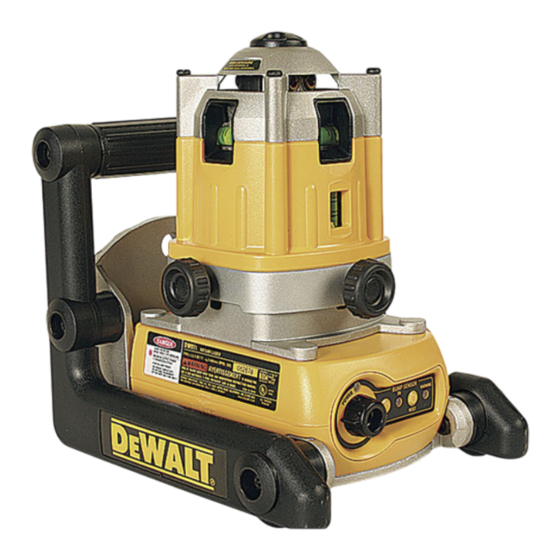 DeWalt DW071 Manual De Instrucciones