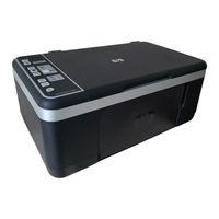 HP Deskjet F4100 Serie Manual De Instrucciones