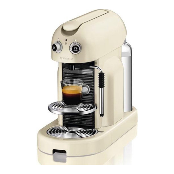 DeLonghi NESPRESSO Maestria Manual Del Usuario