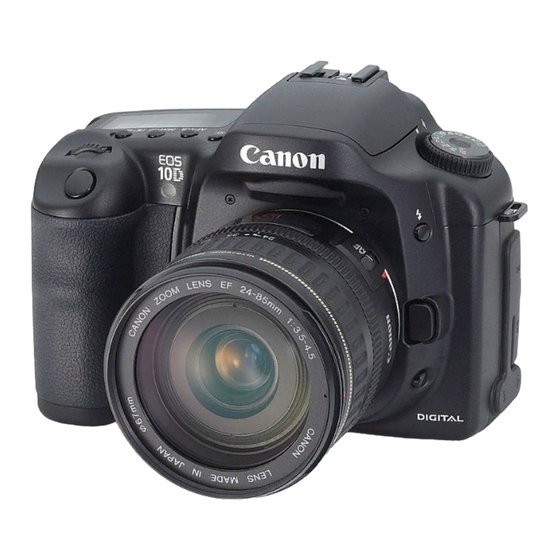 Canon EOS 10D DIGITAL Instrucciones