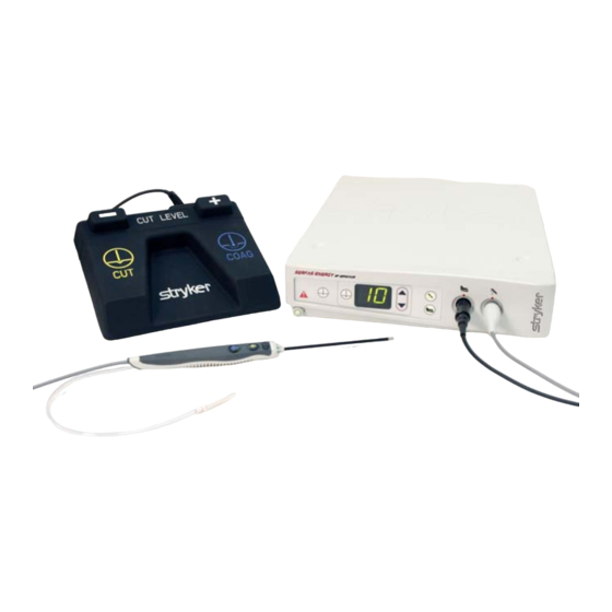 Stryker SERFAS Manual Del Usuario