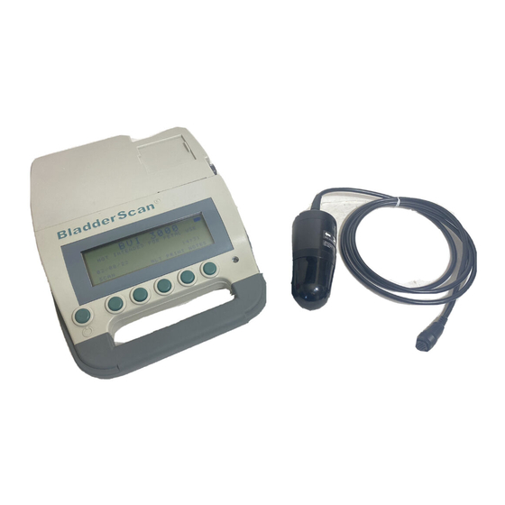 Verathon BLADDERSCAN BVI 3000 Manual De Funcionamiento