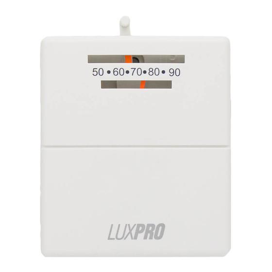 LuxPro PSM30SA Instrucciones De Instalación Y Funcionamiento