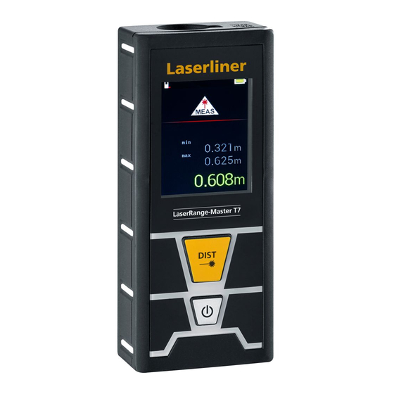 LaserLiner LaserRange-Master T7 Manual De Instrucciones