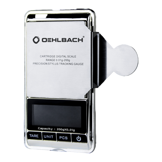 Oehlbach Tracking Force Manuales