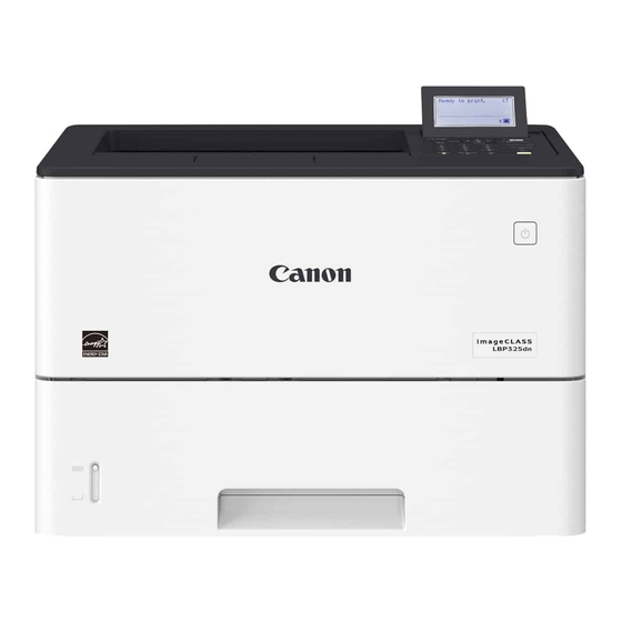 Canon imageCLASS LBP325dn Manual Del Usuario