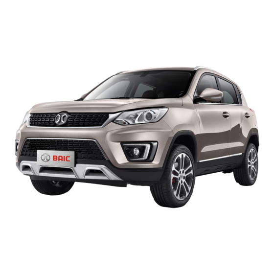 BAIC X25 2016 Manuales