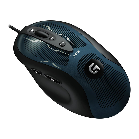 Logitech G400s Guía De Configuración