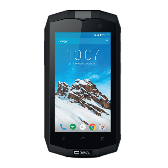 Crosscall TREKKER-M1 Guia Del Usuario
