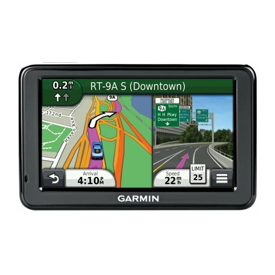 Garmin Nüvi 2405 Serie Guia De Inicio Rapido