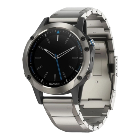 Garmin Quatix 5 Manual Del Usuario