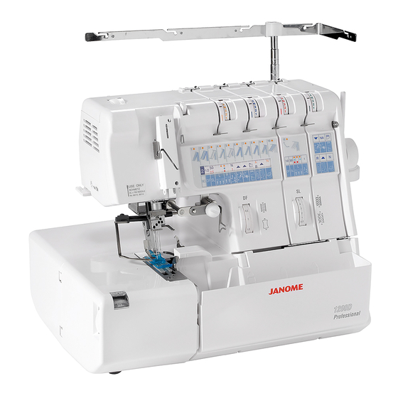 Janome 1200D Professional Manual De Instrucciones