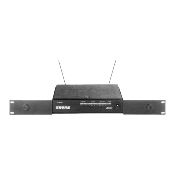 Shure SC Serie Guia Del Usuario