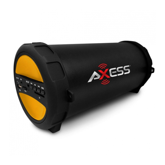 Axess THUNDER SONIC SPBT1041 Manual De Instrucciones