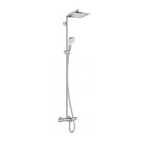 Hansgrohe Crometta E 240 1jet Showerpipe 27869000 Modo De Empleo / Instrucciones De Montoje