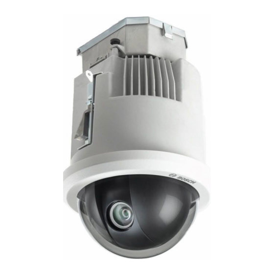 Bosch AUTODOME IP starlight 7000i Manual De Instalación