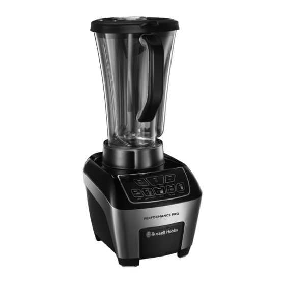 Russell Hobbs PERFORMANCE PRO Manuales