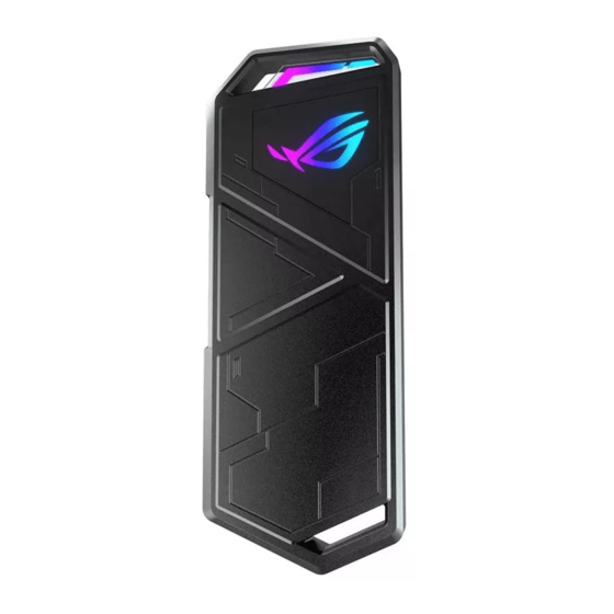 Asus ROG STRIX ARION Manuales