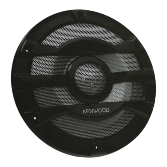 Kenwood KFC-2053MRB Manual
