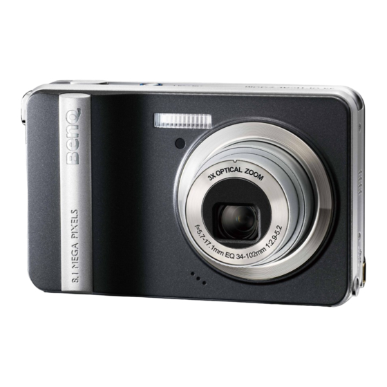 BenQ DC E800 Manual Del Usuario
